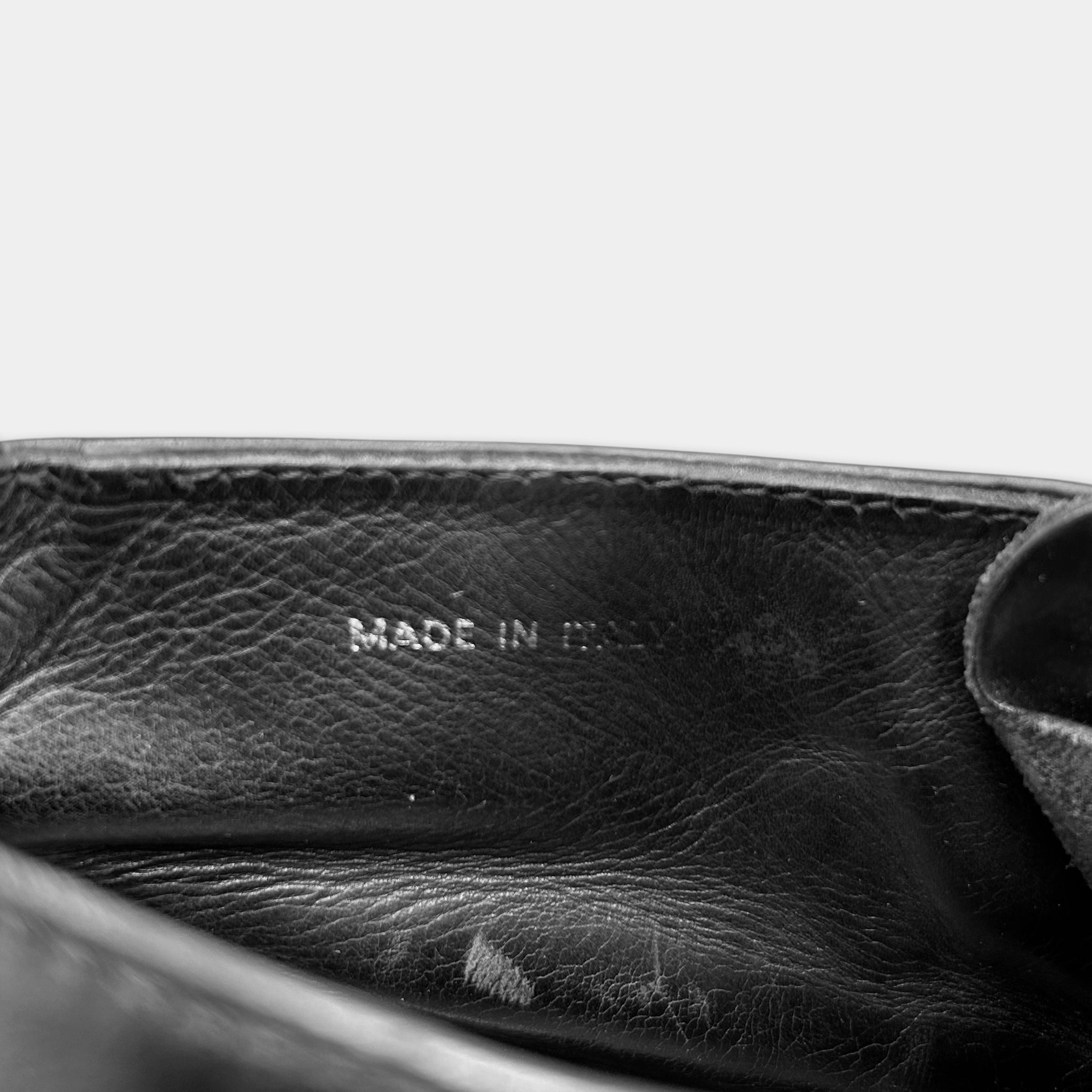 Prada Platform Black Derby Shoes