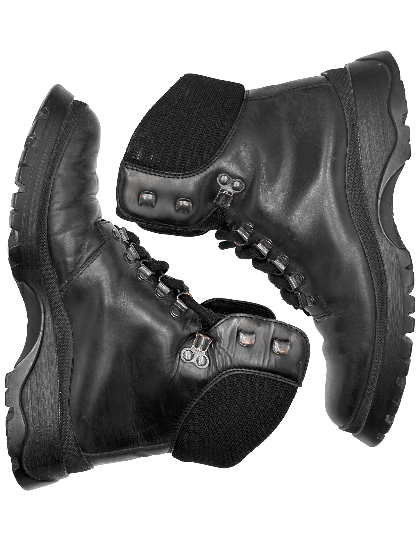 Prada 00's Combat Boots