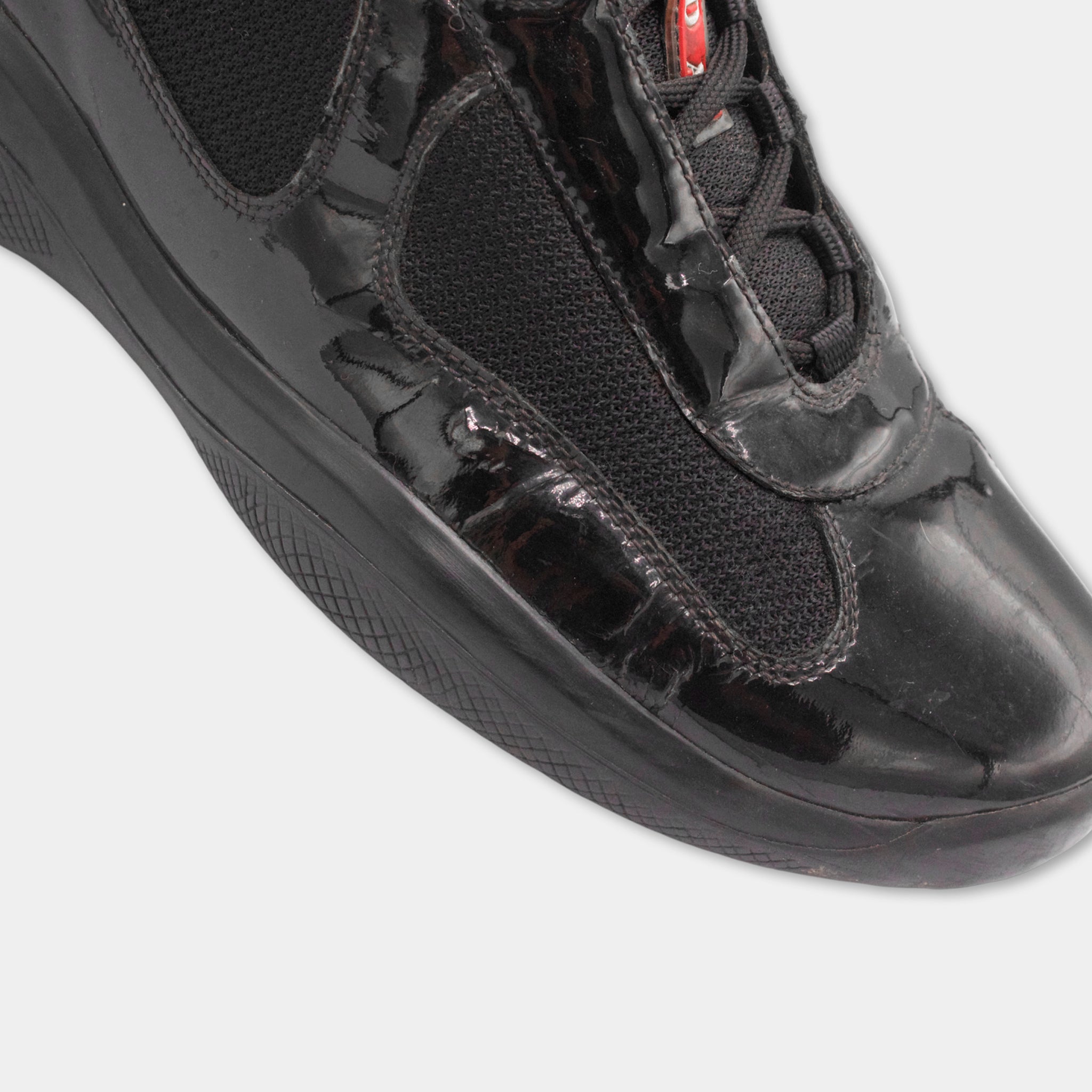 Prada America Cup Patent Leather