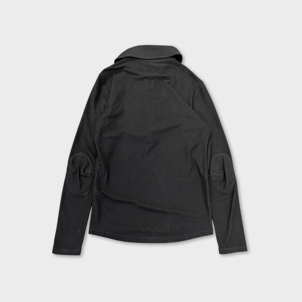 Prada Technical Black Polo