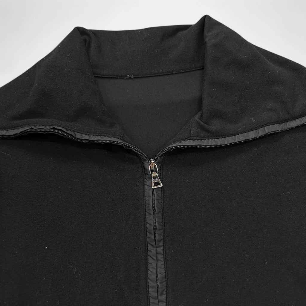 Prada Technical Black Polo