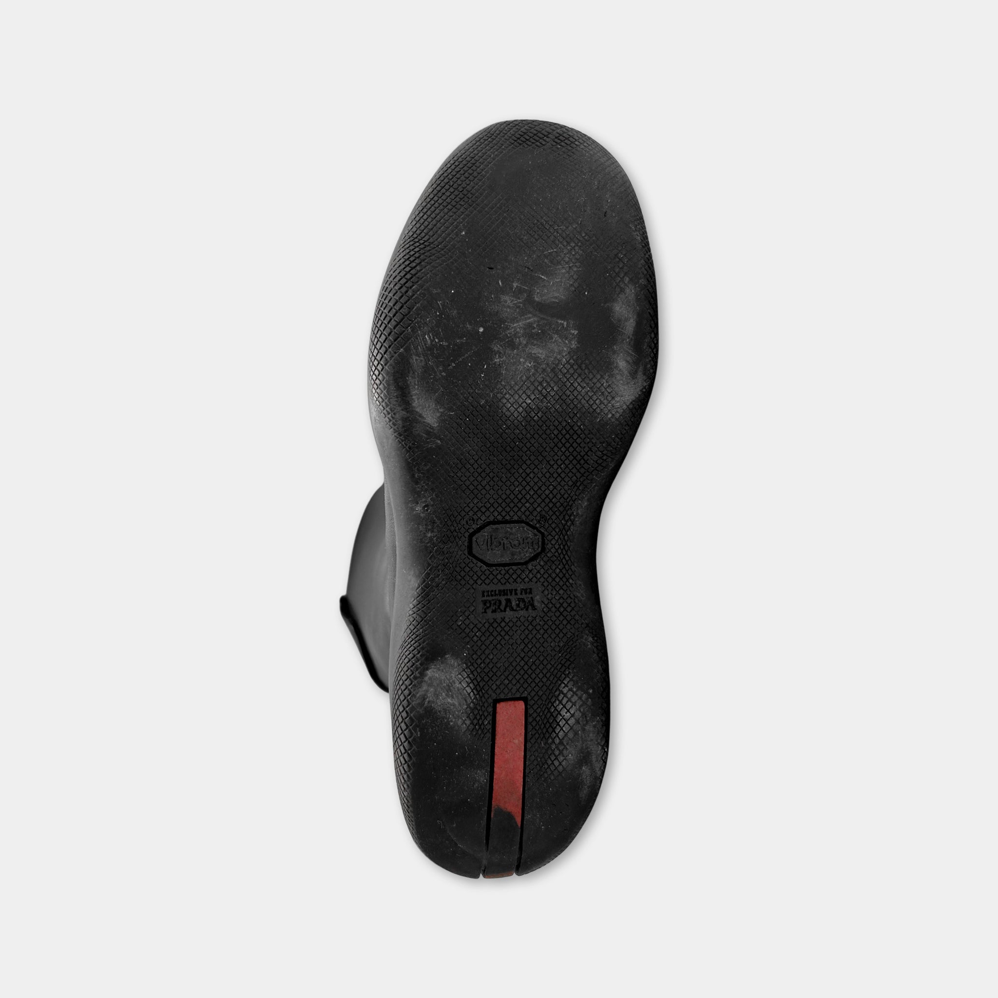 Prada 2000s Black Leather Boots