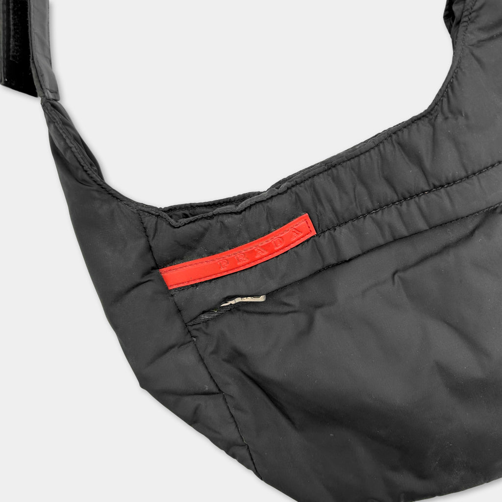 Prada 2000s Black Sport Shoulder Bag
