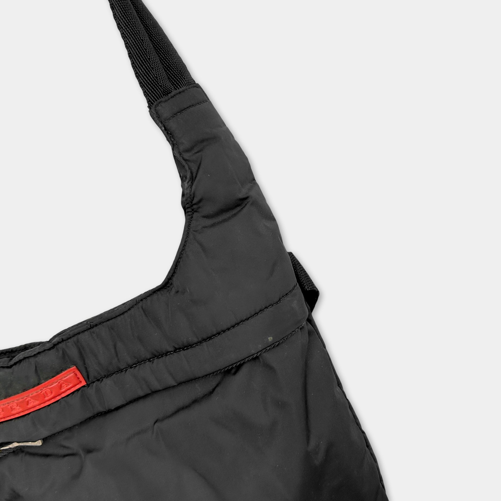 Prada 2000s Black Sport Shoulder Bag
