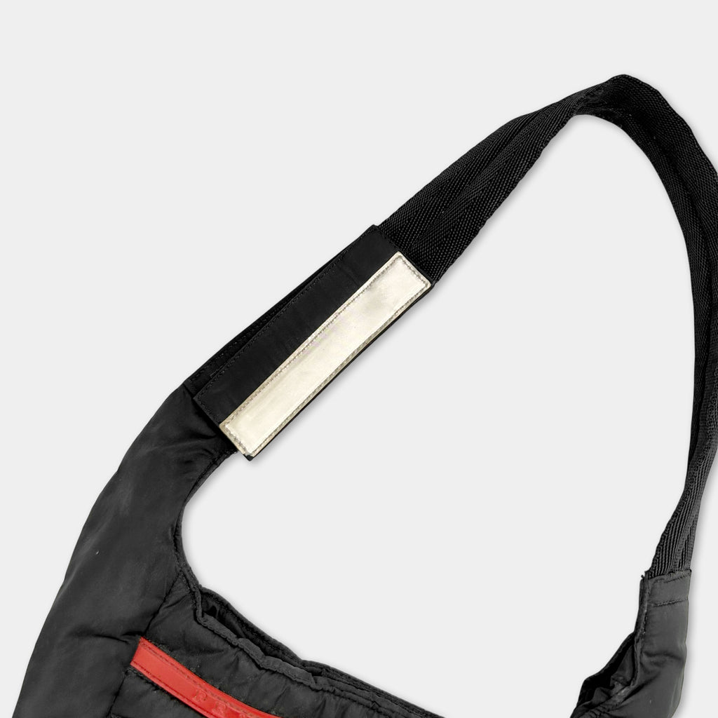 Prada 2000s Black Sport Shoulder Bag