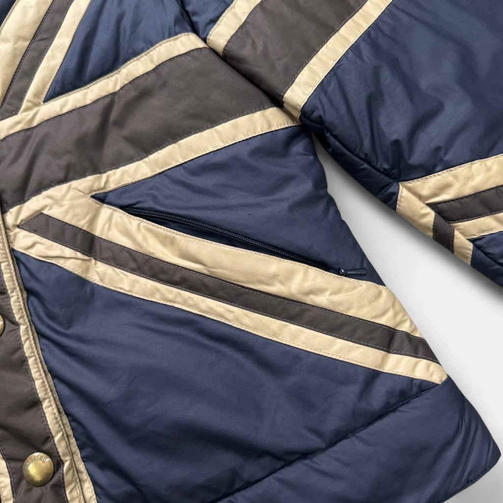 Moschino Union Jack Light Puffer Jacket