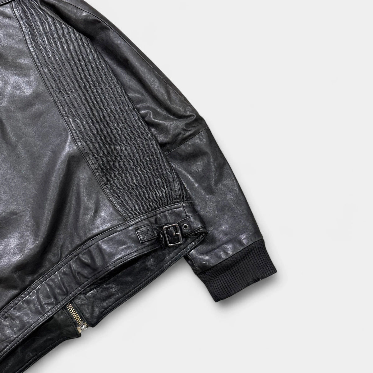 Dolce & Gabbana Quilted Leather Bomber Jacket