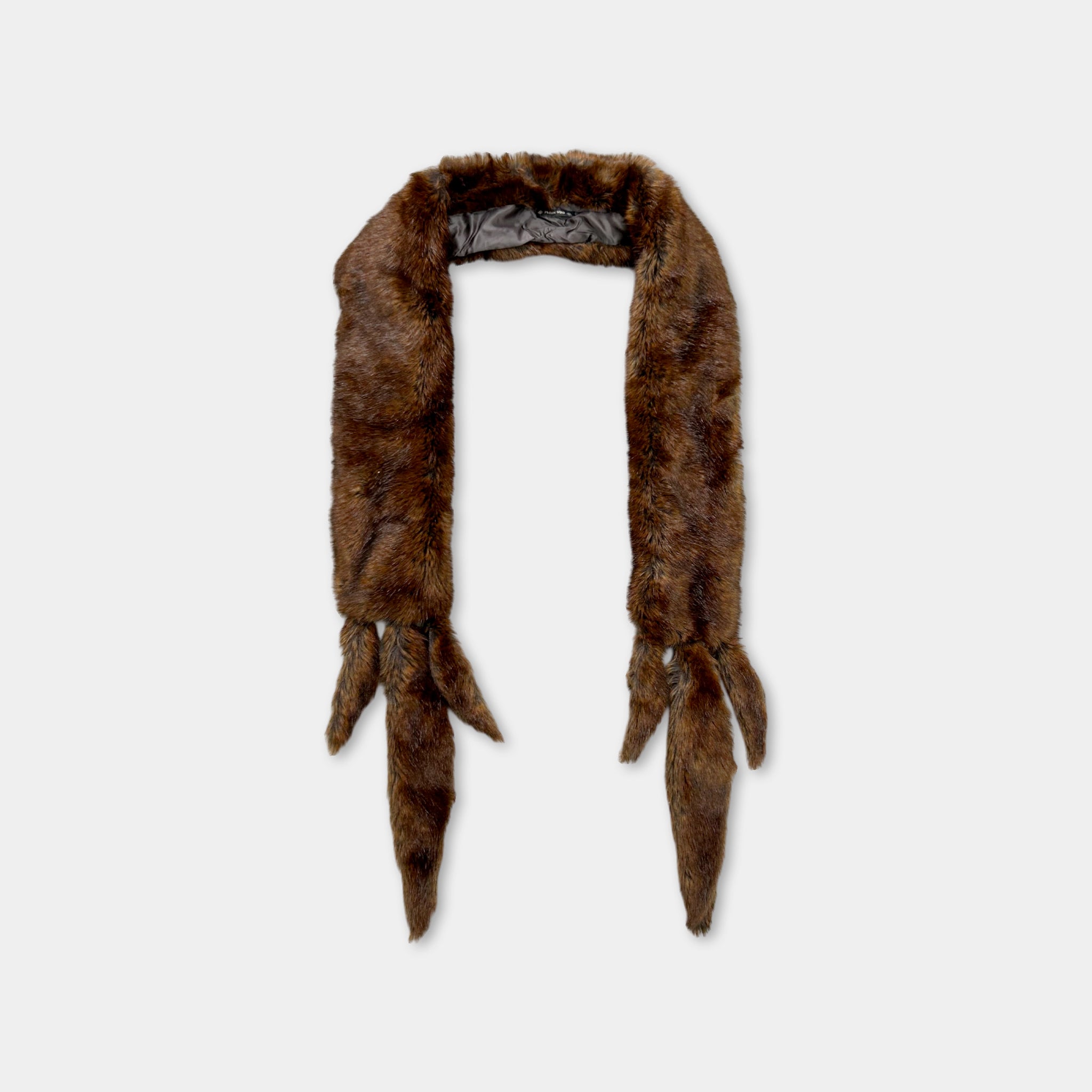 2000’s Plein Sud Synthetic Fox Fur Scarf