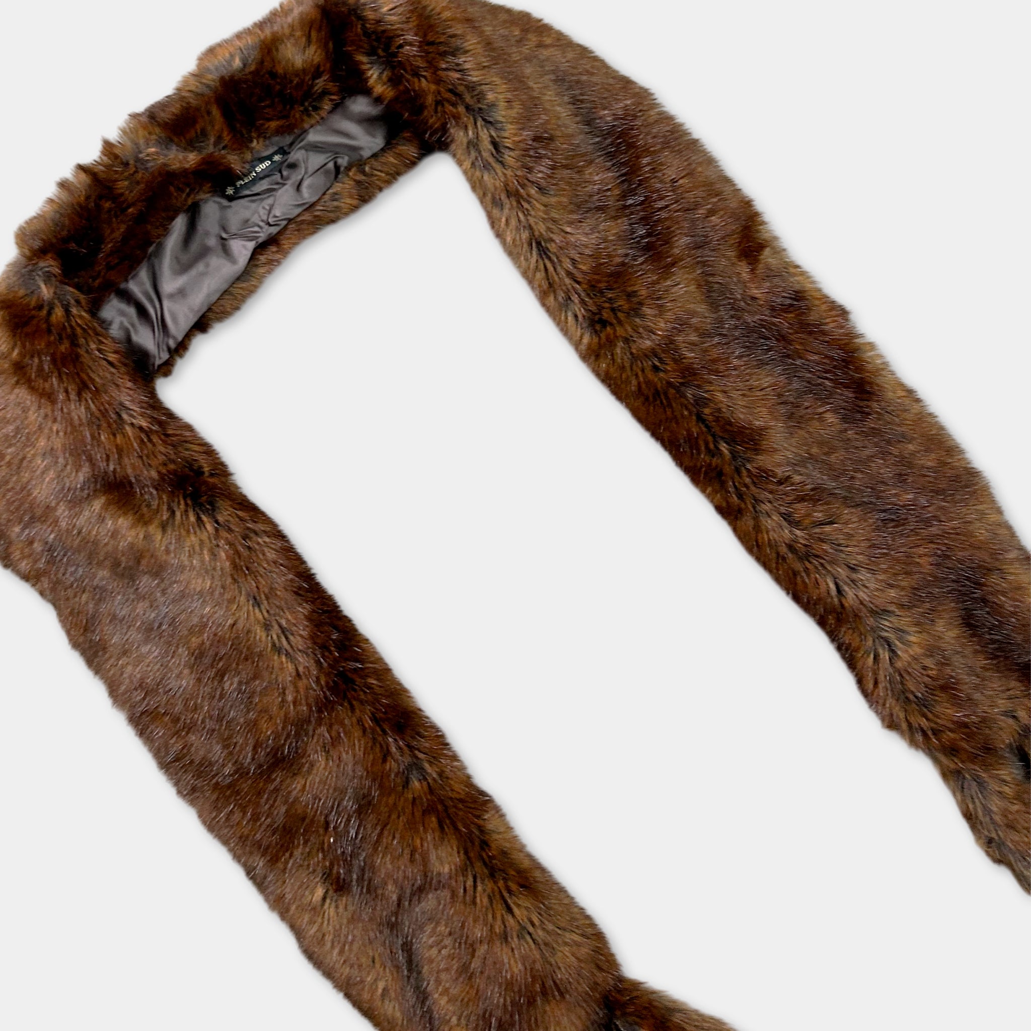 2000’s Plein Sud Synthetic Fox Fur Scarf