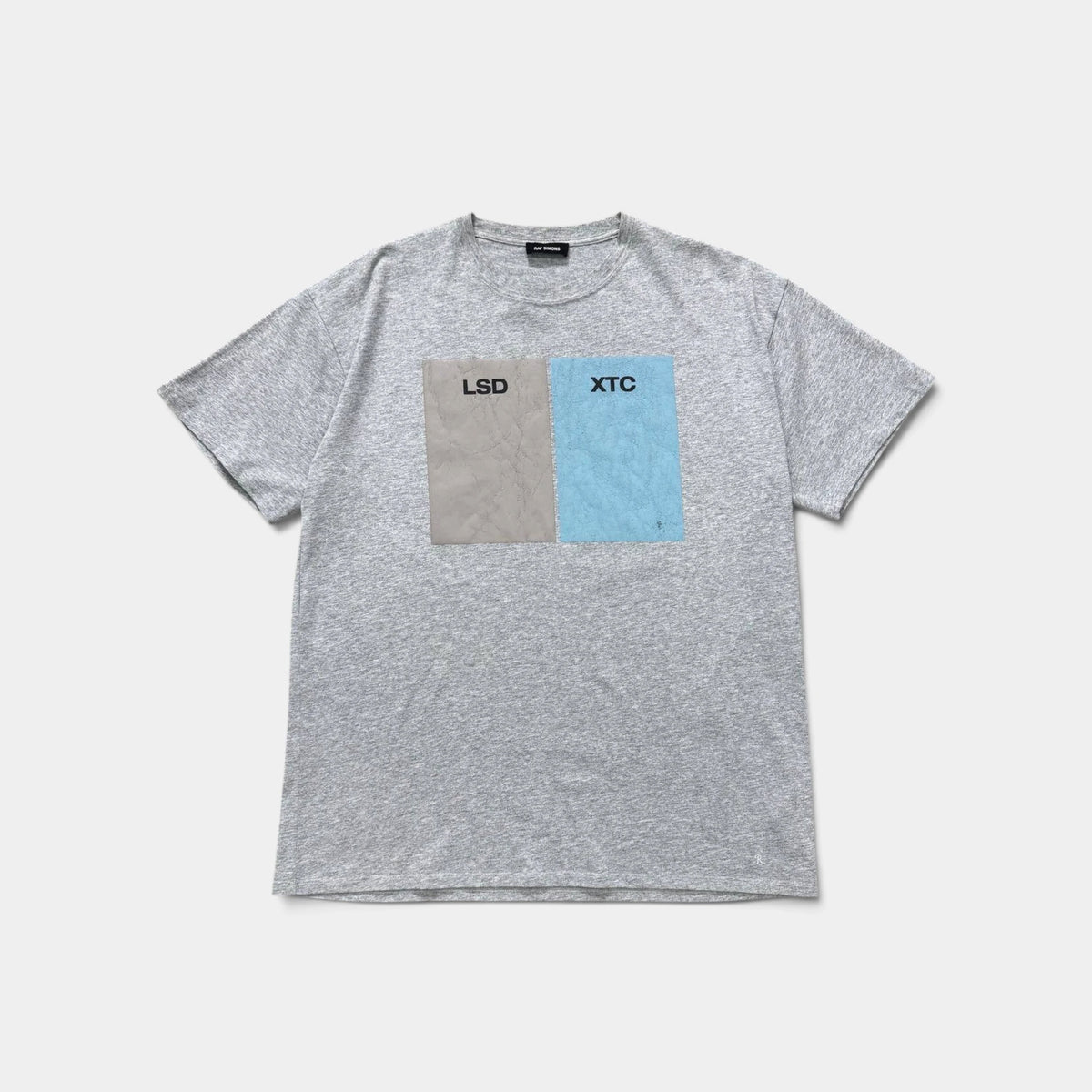 Raf Simons AW18 "LSD XTC" Graphic Grey T-Shirt