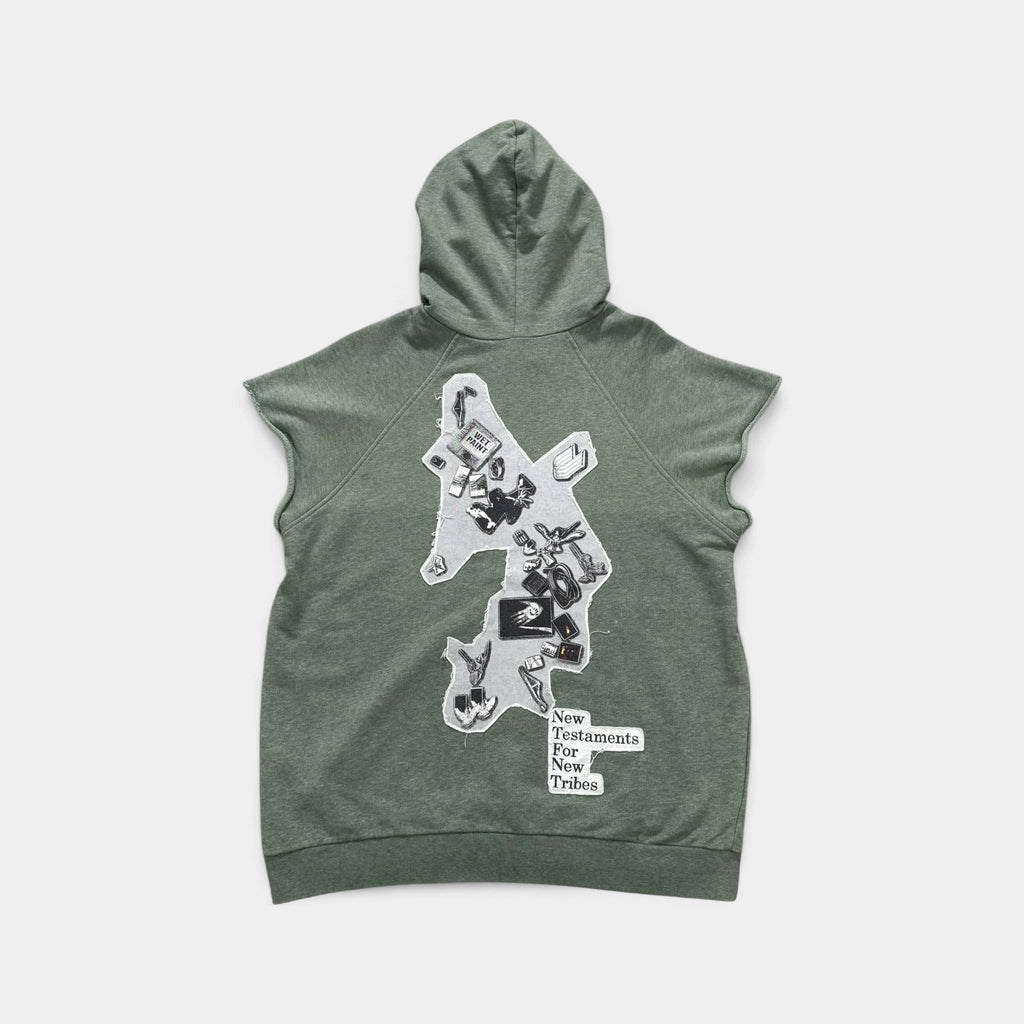 Raf by Raf Simons SS06 "New Testaments for New Tribes" Sleeveless Hoodie