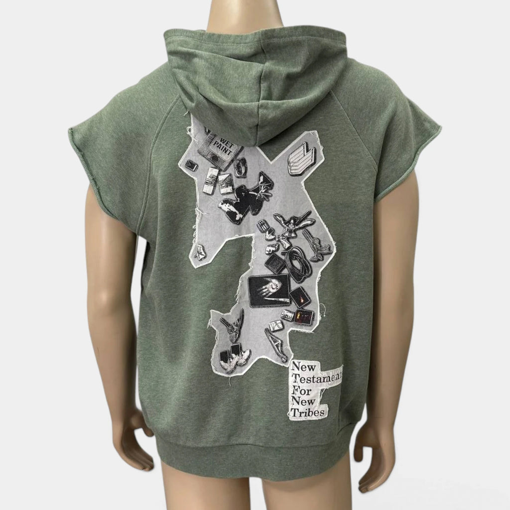 Raf by Raf Simons SS06 "New Testaments for New Tribes" Sleeveless Hoodie