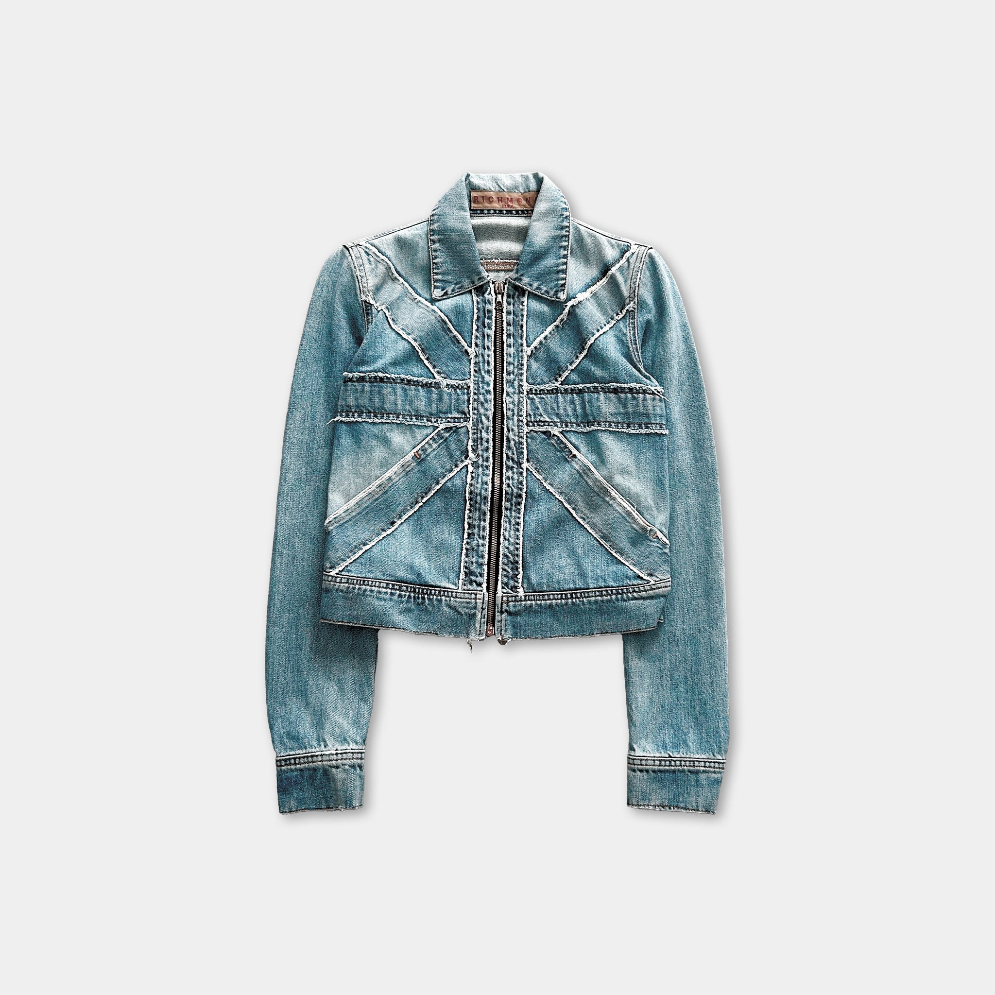 Richmond Union Jack Denim Jacket Richmond