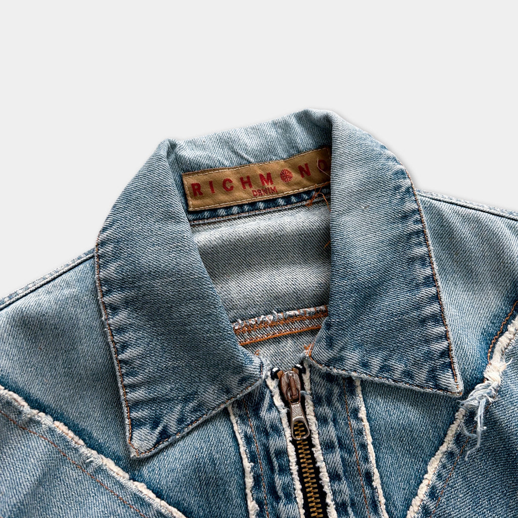 Richmond Union Jack Denim Jacket Richmond