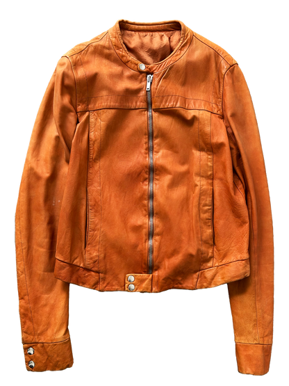 Rick Owens SS05 Scorpio Bozo Cafe Leather Jacket