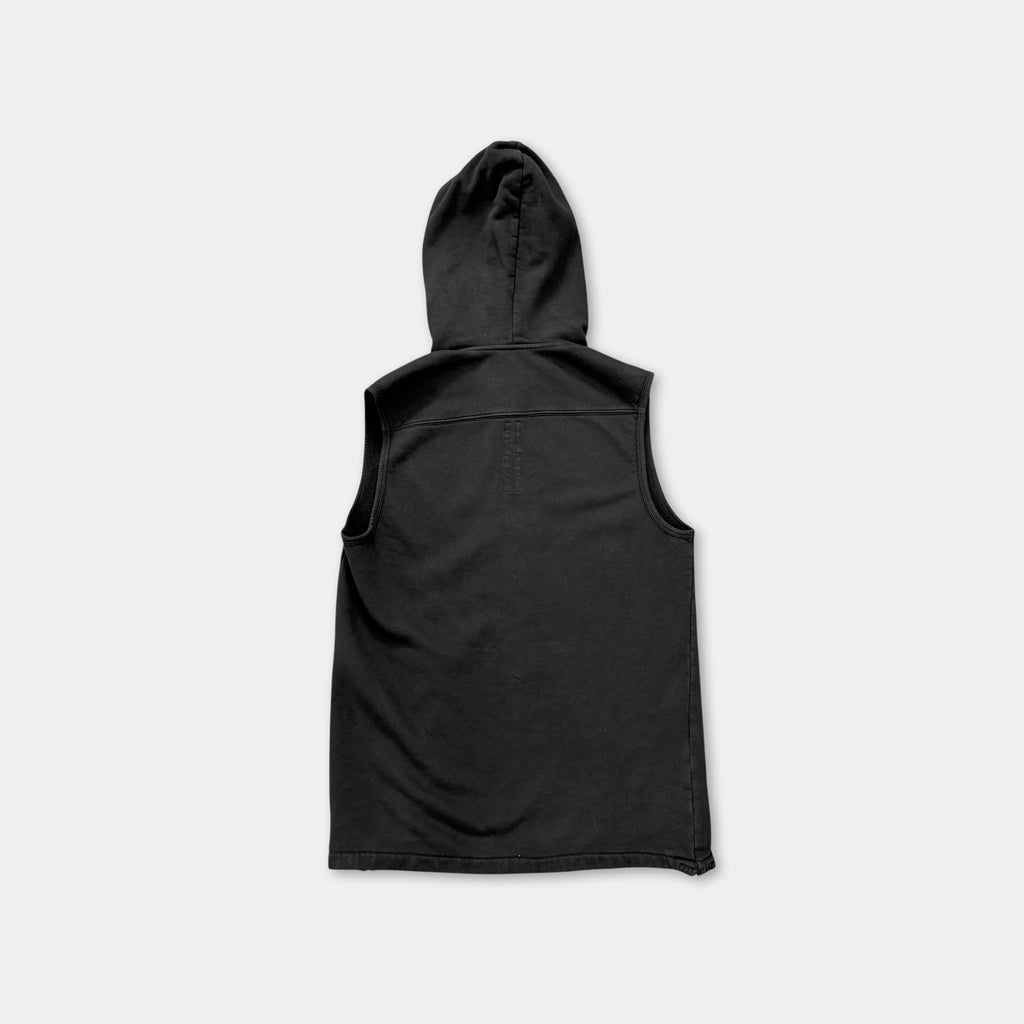 Rick Owens DRKSHDW Sleeveless Zip Vest Hoodie