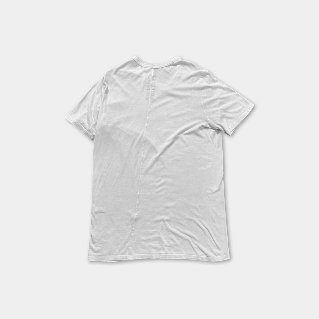 Rick Owens White Long T-Shirt