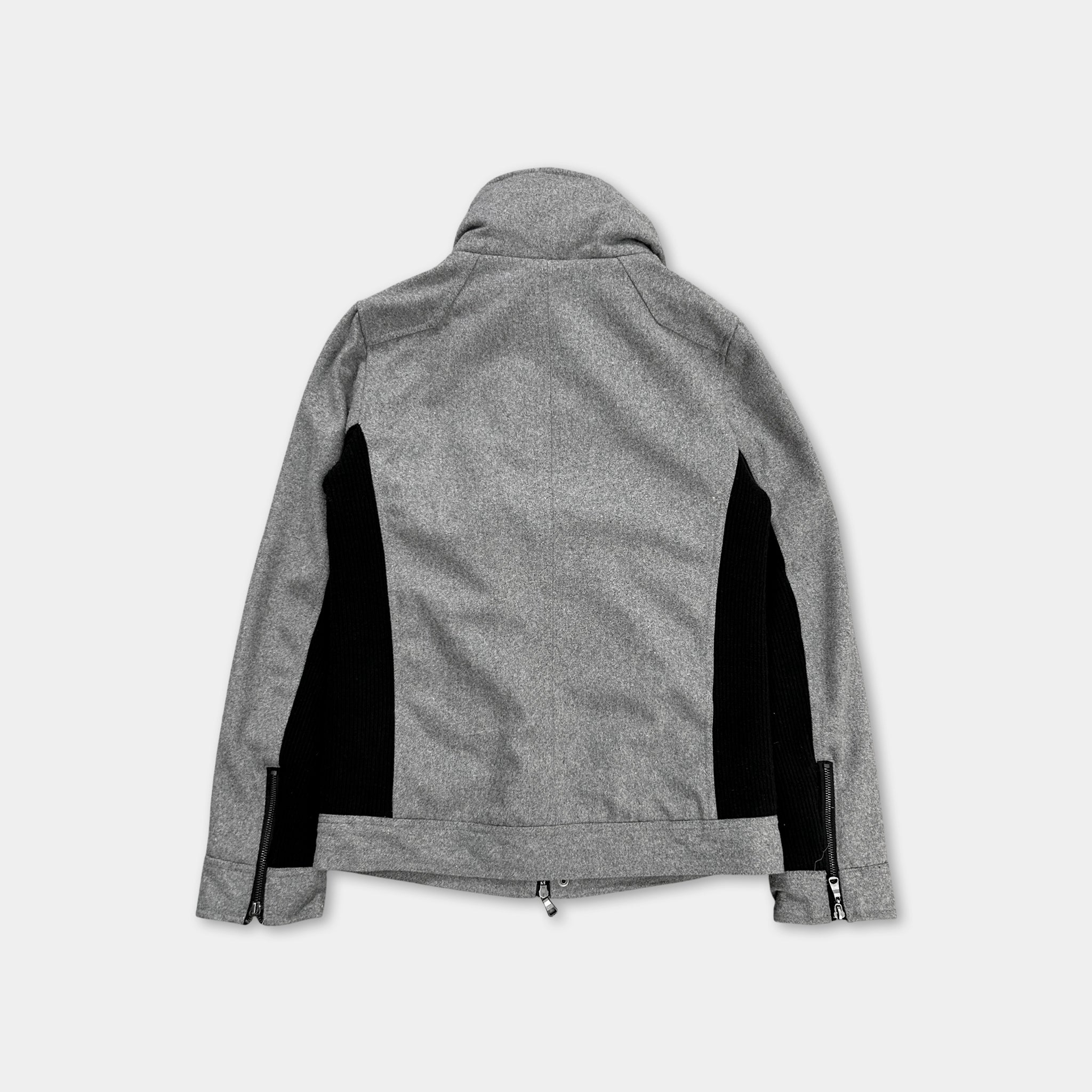 Semantic Design Japanese Grey Cargo Jacket