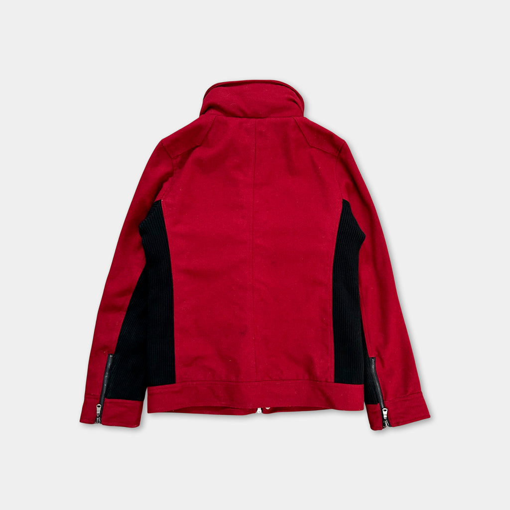 Semantic Design 2000's Red Cargo Jacket