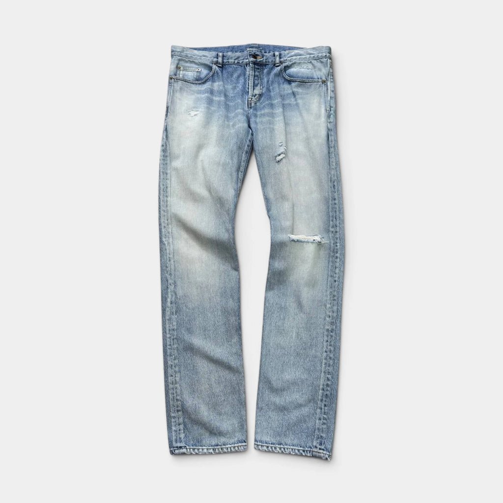 Saint Laurent 2022 Straight-Leg Denim Jeans
