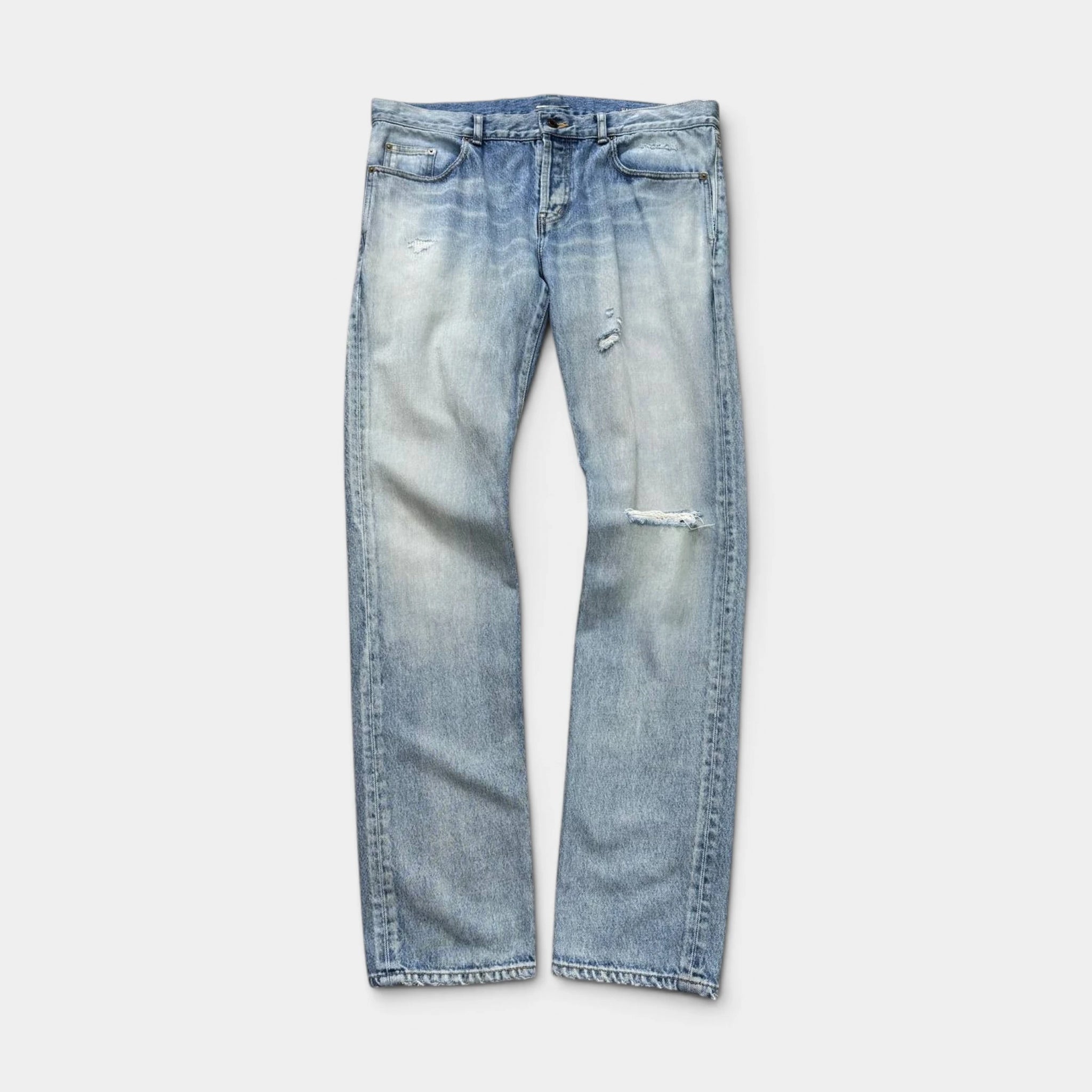 Saint Laurent 2022 Straight-Leg Denim Jeans