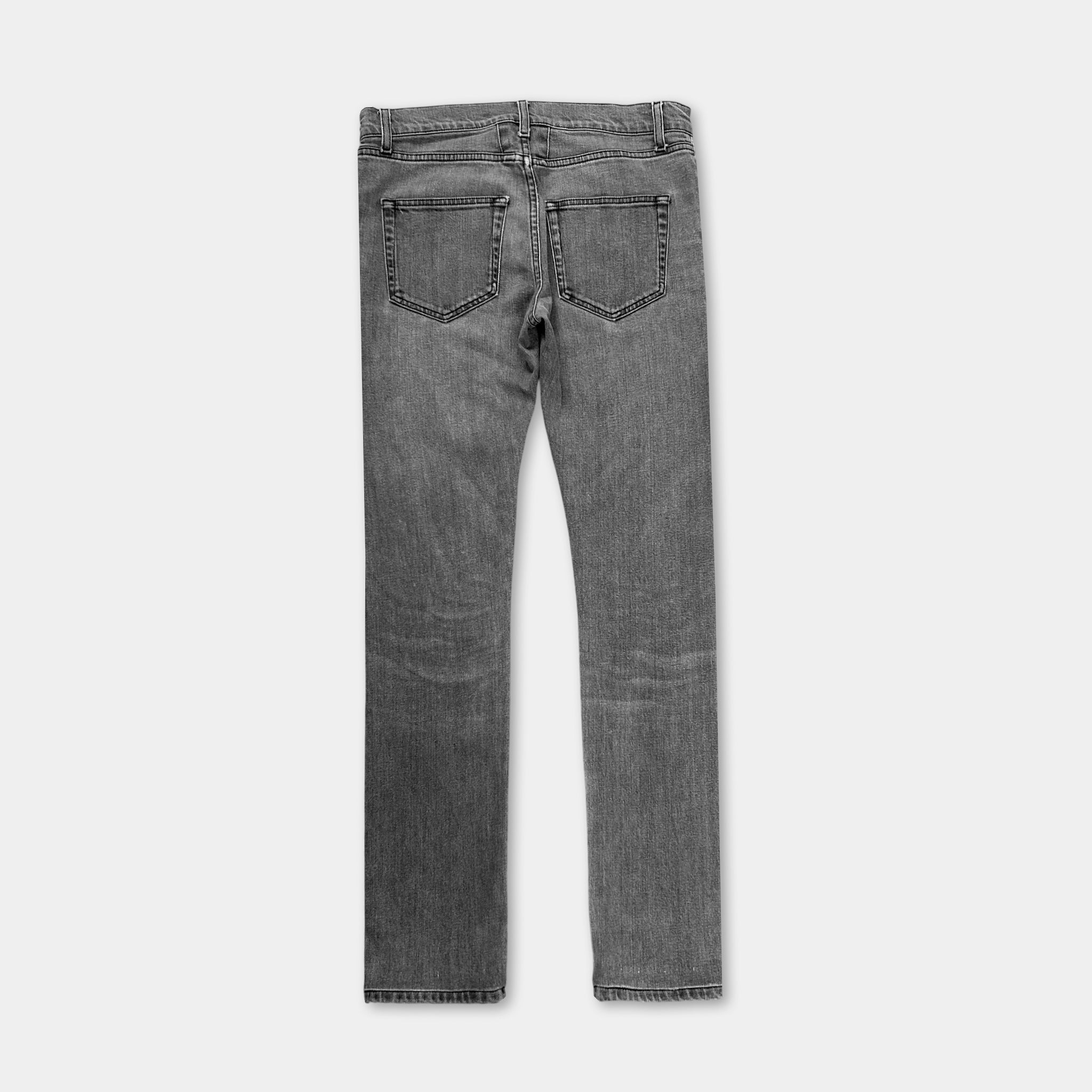 Saint Laurent Hedi Slimane2016 Grey Skinny Jeans