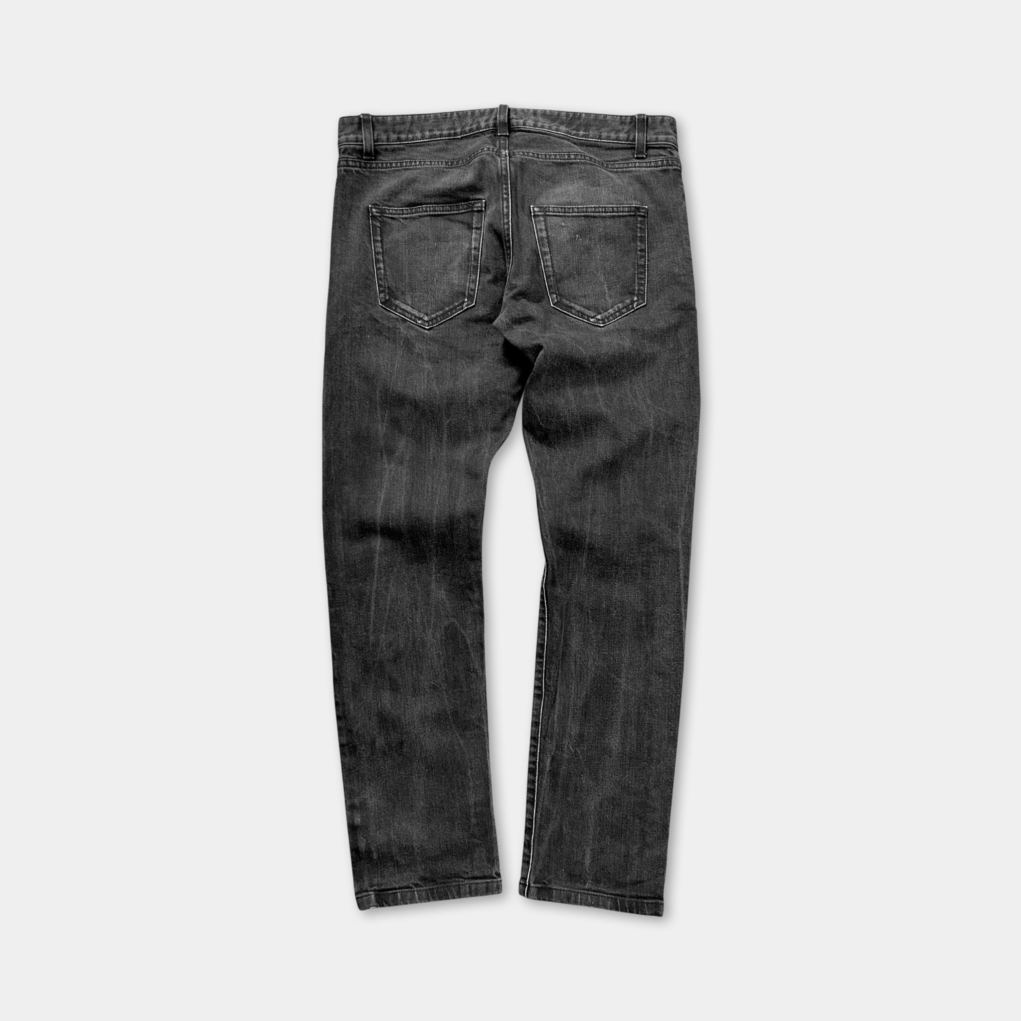 Saint Laurent D14 "Hand Stitched" Denim Pants