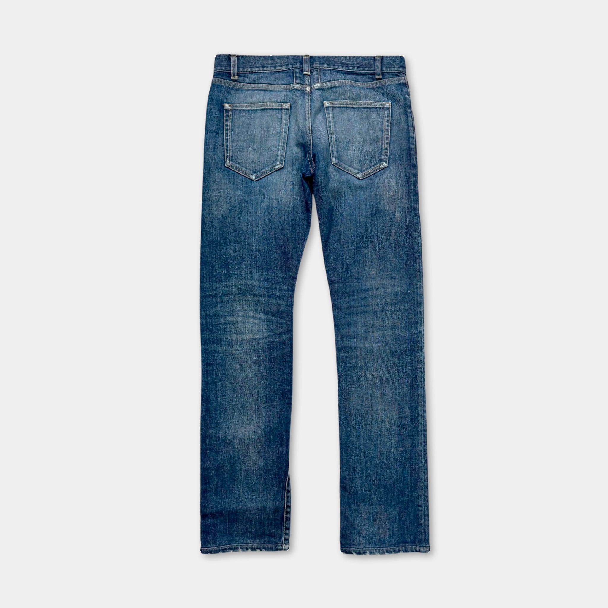 Saint Laurent by Hedi Slimane Blue D01 Straight Jeans