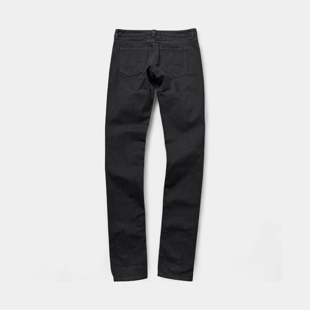 Saint Laurent 2013 D02 Hedi Slimane Skinny Black Denim Jeans