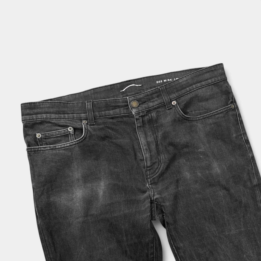 Saint Laurent 2016 Knee Slit D02 Skinny Jeans