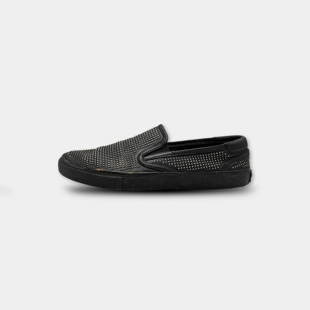 Saint Laurent Paris 2014 Studded Skate Slip-On Sneakers