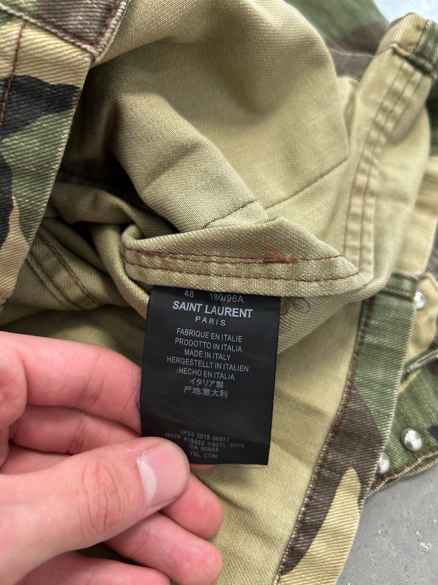 Saint Laurent by Hedi Slimane Safari Parka (XS)