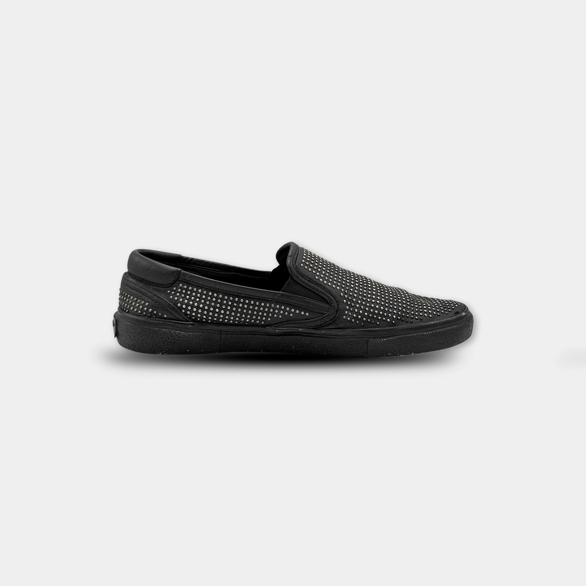 Saint Laurent Paris 2014 Studded Skate Slip-On Sneakers