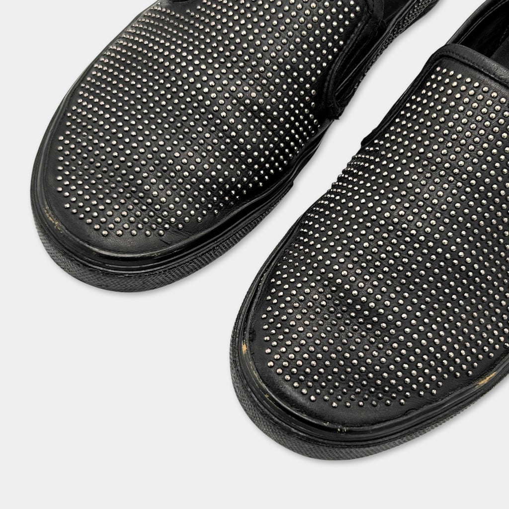Saint Laurent Paris 2014 Studded Skate Slip-On Sneakers