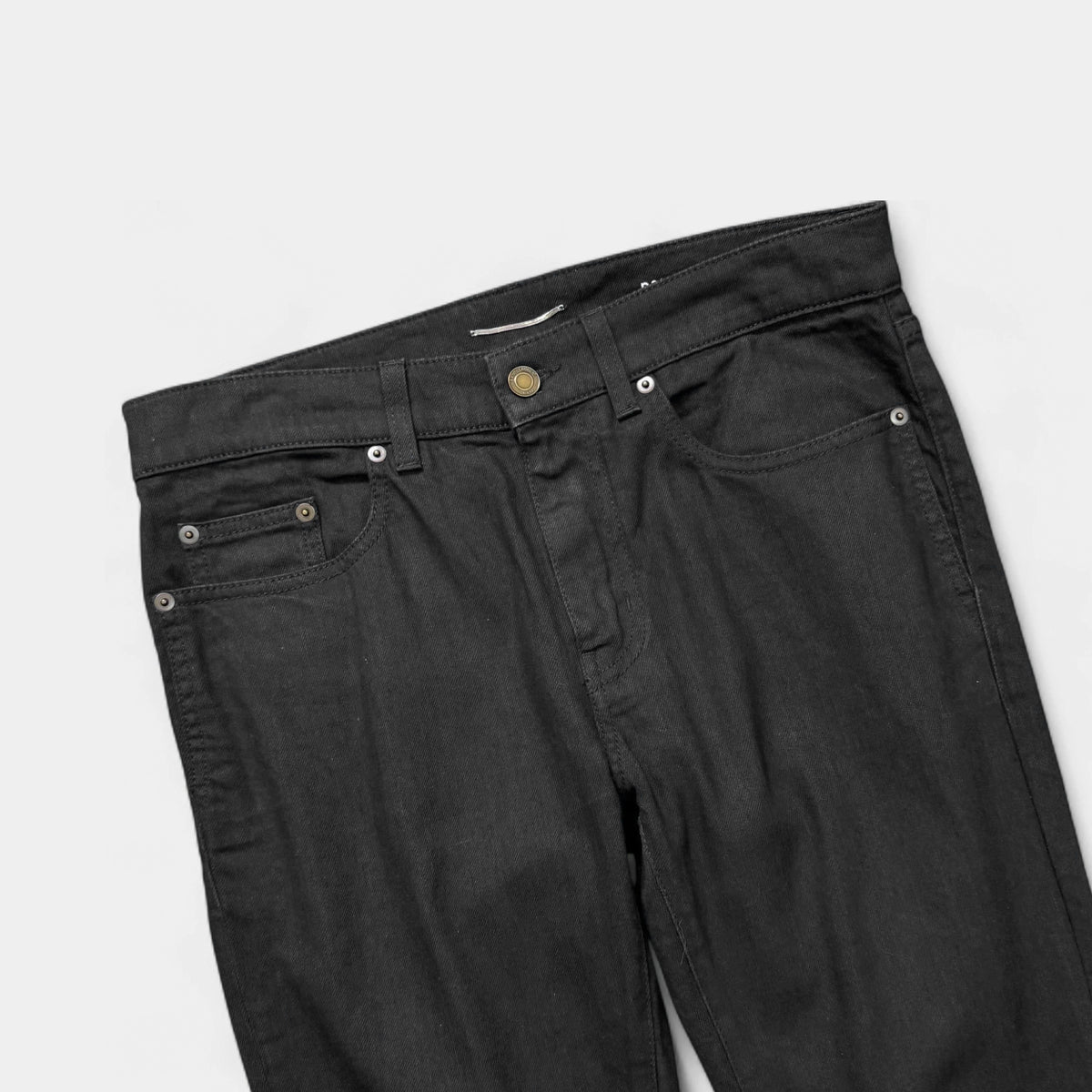 Saint Laurent D02 2020 Skinny Black Denim Jeans