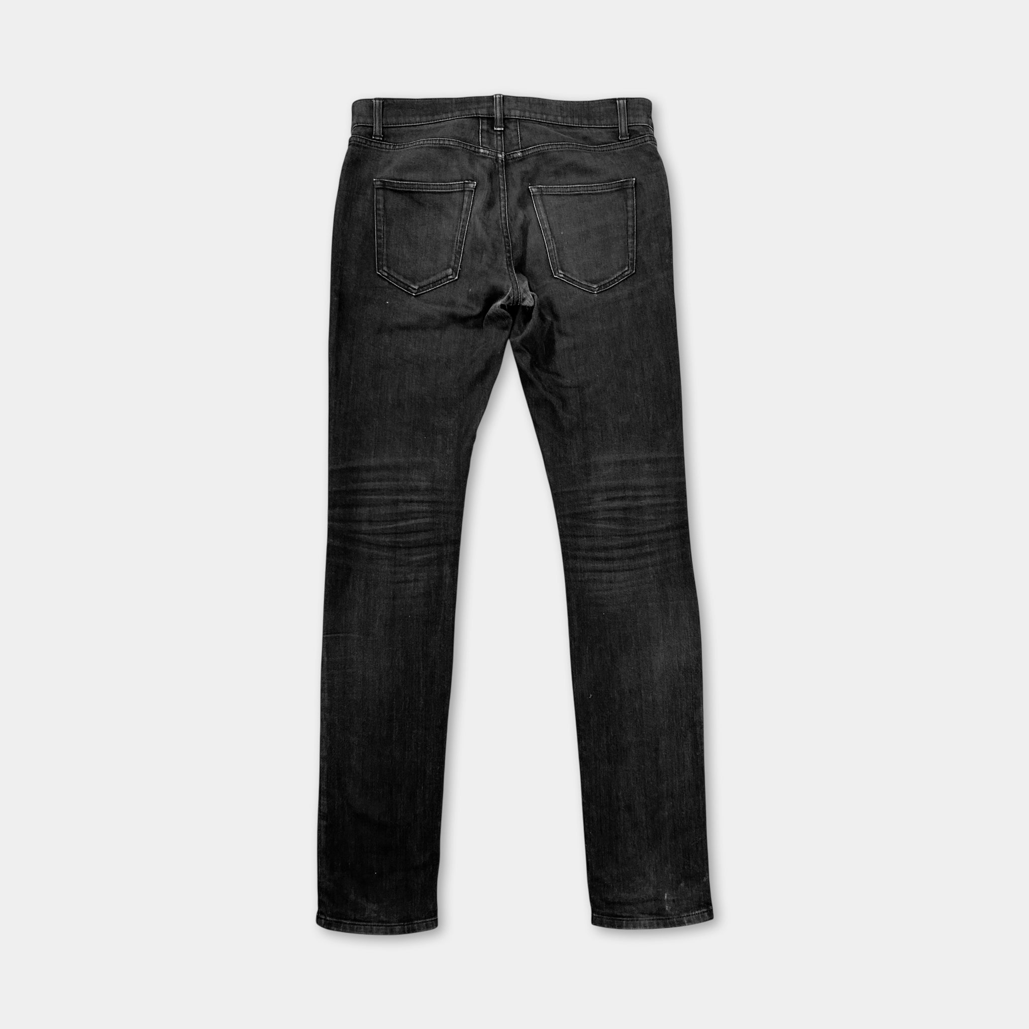 Saint Laurent 2015 Five-Zipper Skinny Pants
