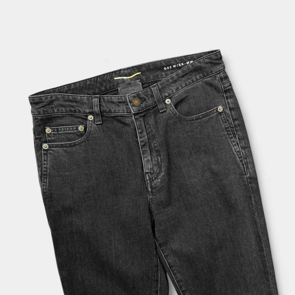 Saint Laurent 2017 D05 Skinny Fit Black Denim Jeans
