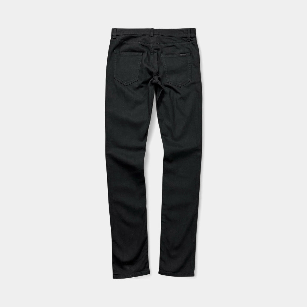 Saint Laurent D02 2020 Skinny Black Denim Jeans