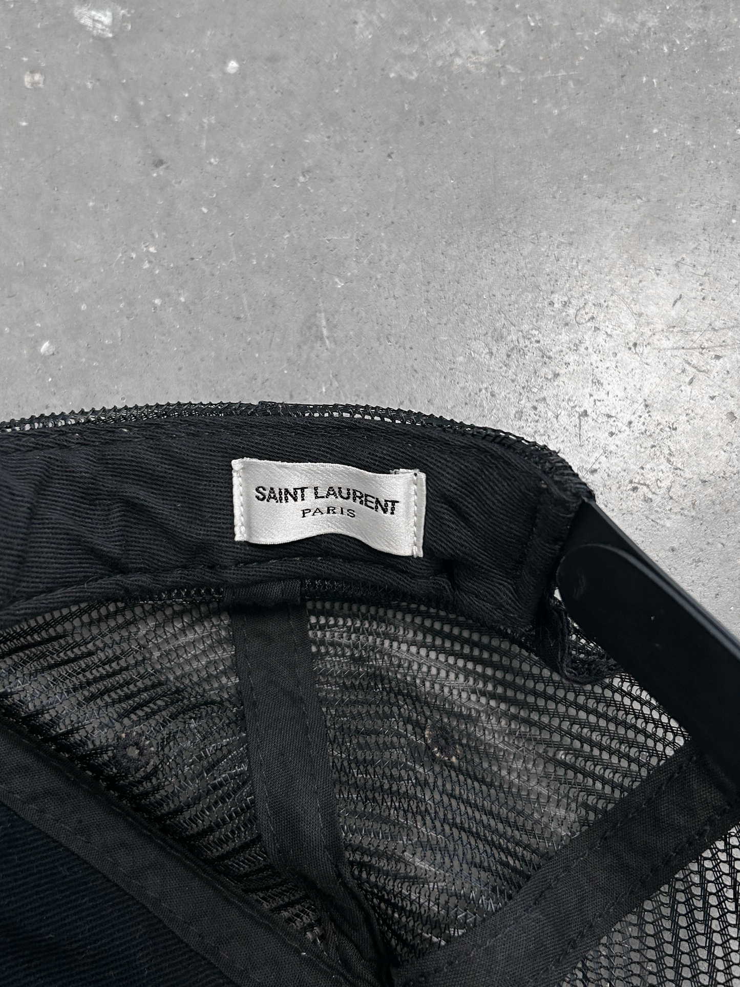 Saint Laurent SS16 Palms Cap