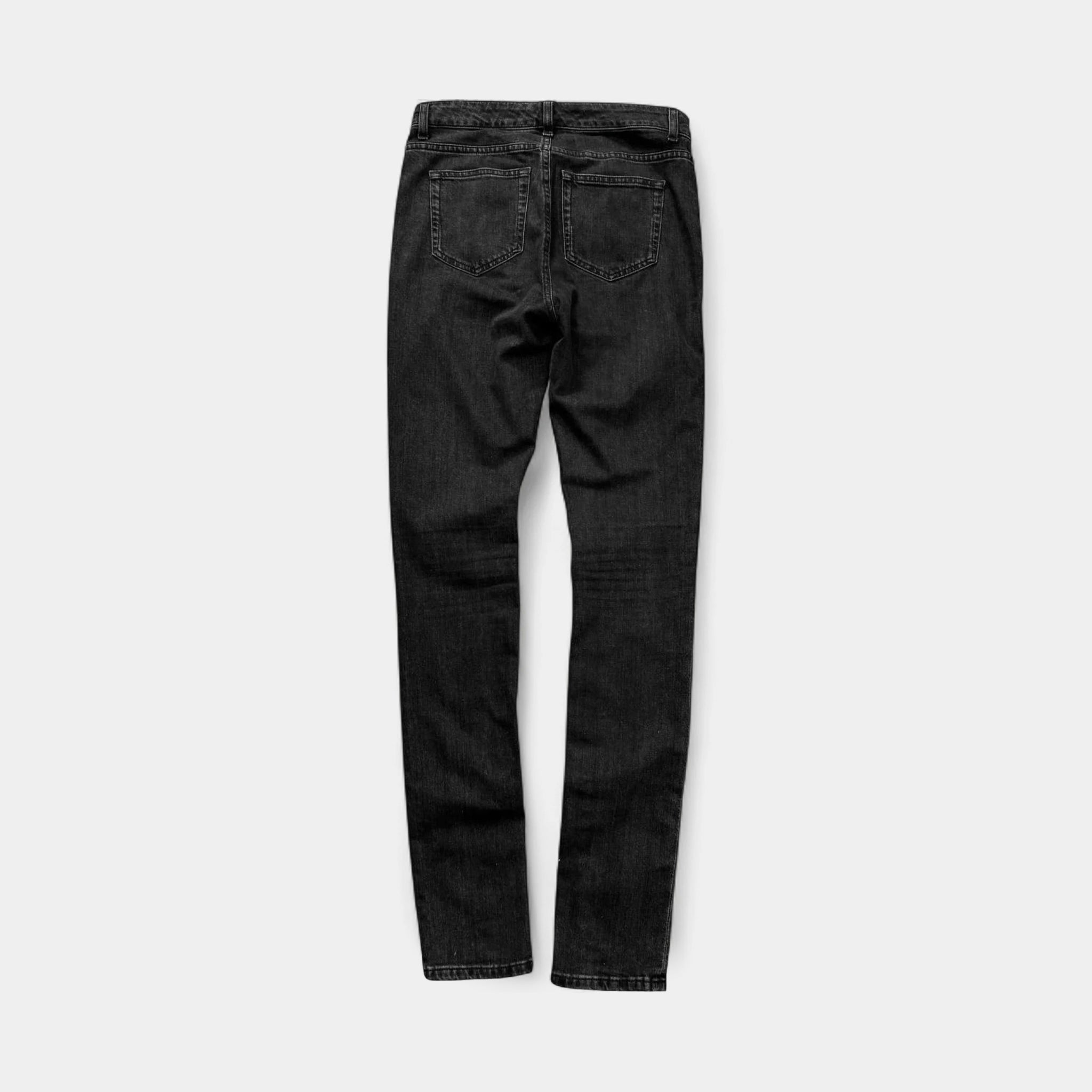 Saint Laurent 2017 D05 Skinny Fit Black Denim Jeans