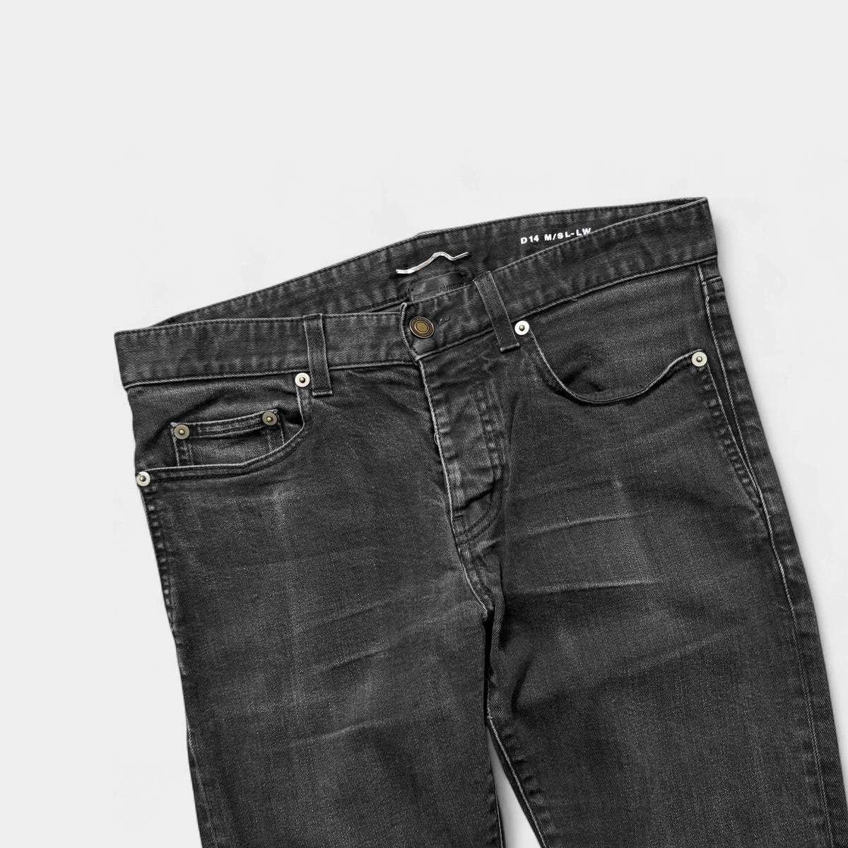 Saint Laurent D14 Hedi Slimane Wash Slim-fit Jeans
