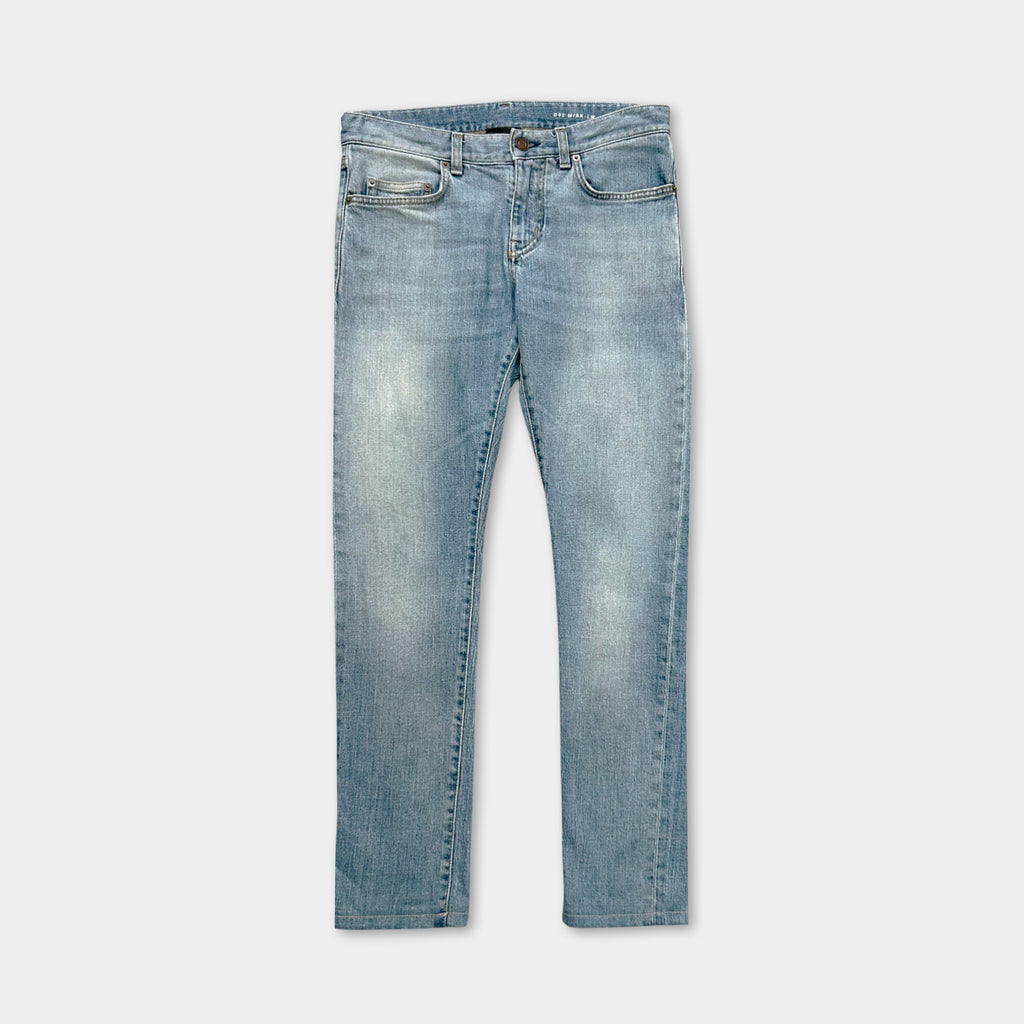 Saint Laurent Classic Light Blue Denim Skinny Jeans