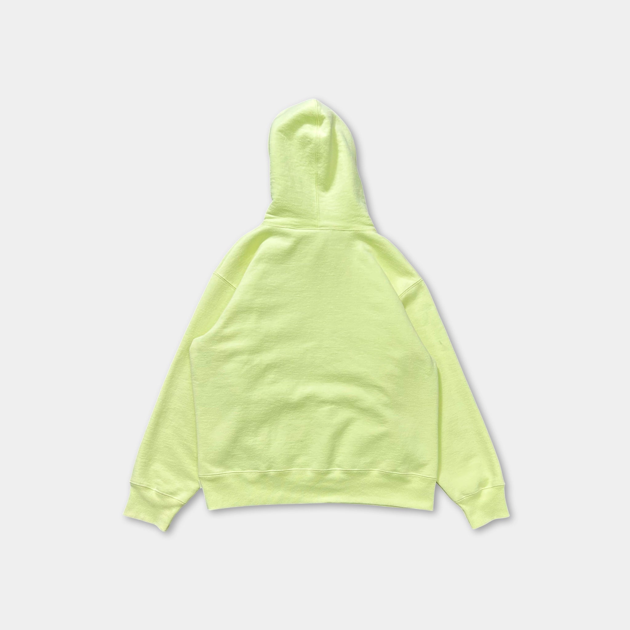 Supreme SS19 Lime Tag Logo Hoodie