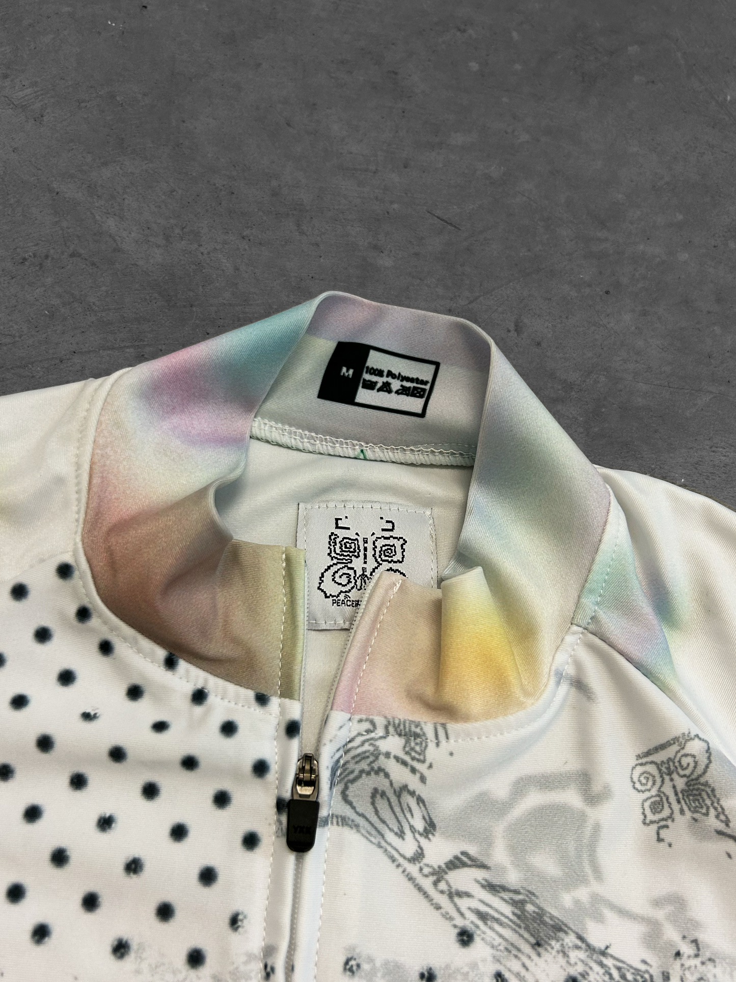 Peace888butterfly cycling Top