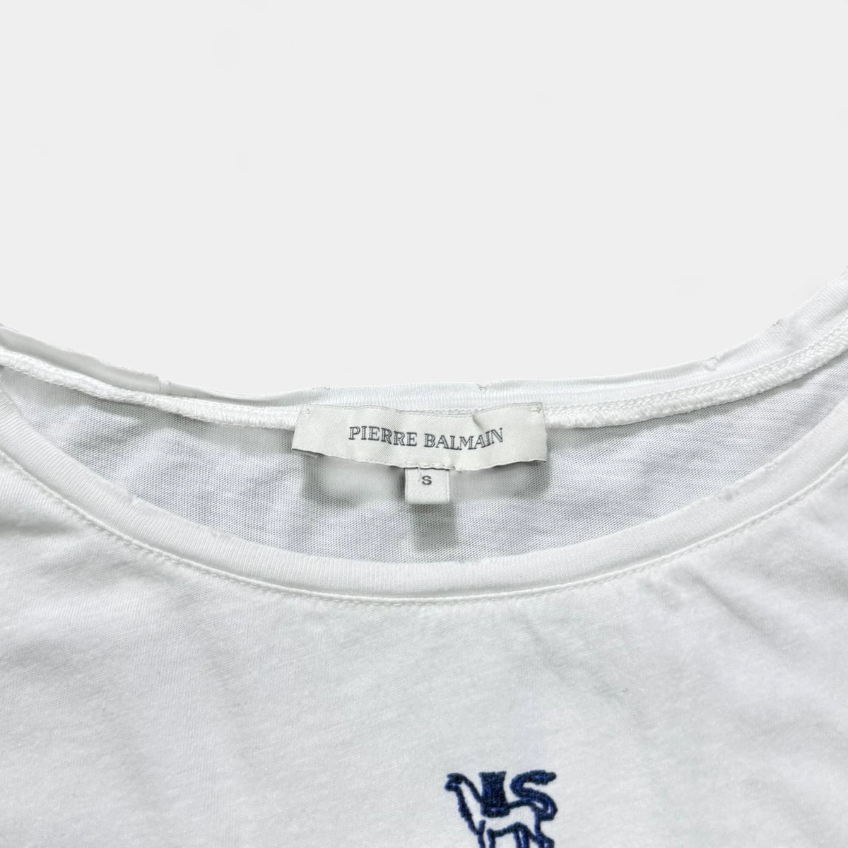 Pierre Balmain Heraldic Crest Oversized T-Shirt