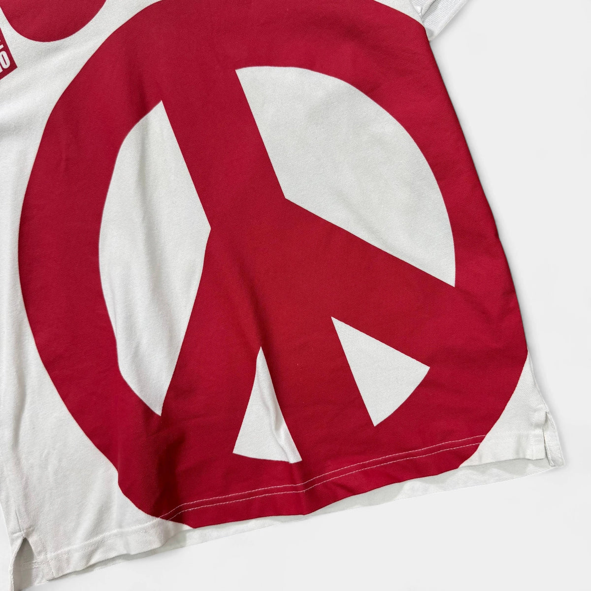 Love Moschino Peace Symbol Polo Shirt