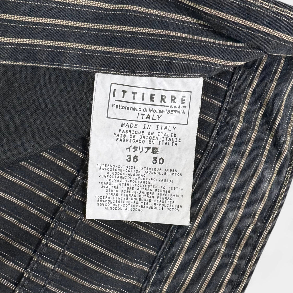 Just Cavalli 90s Striped Sandblasted Flared Pants - detail 3