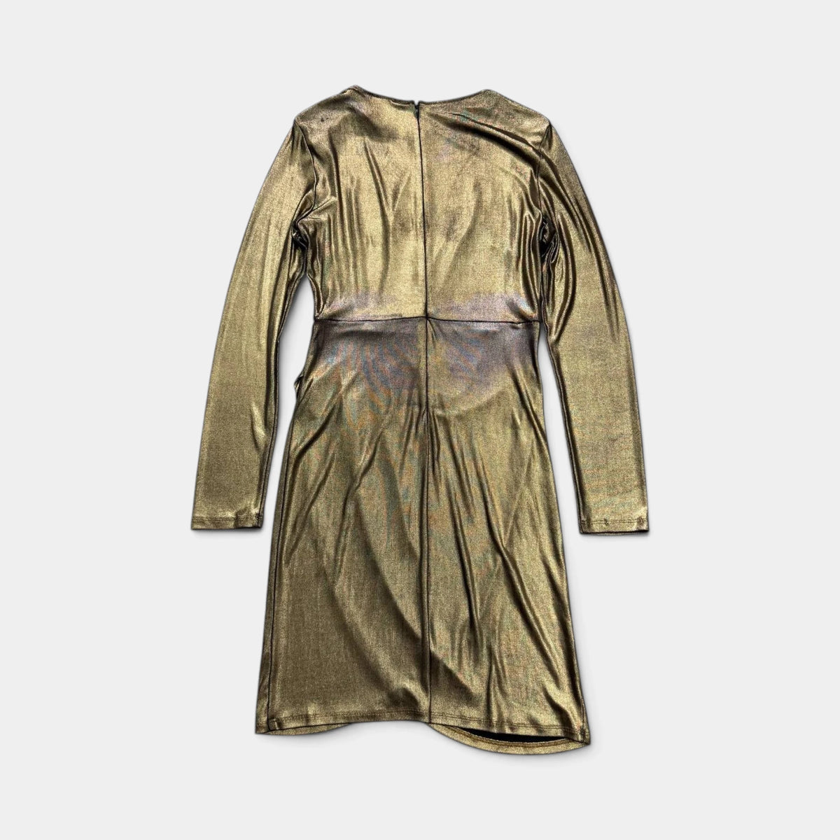 Just Cavalli Metalic Gold Dress