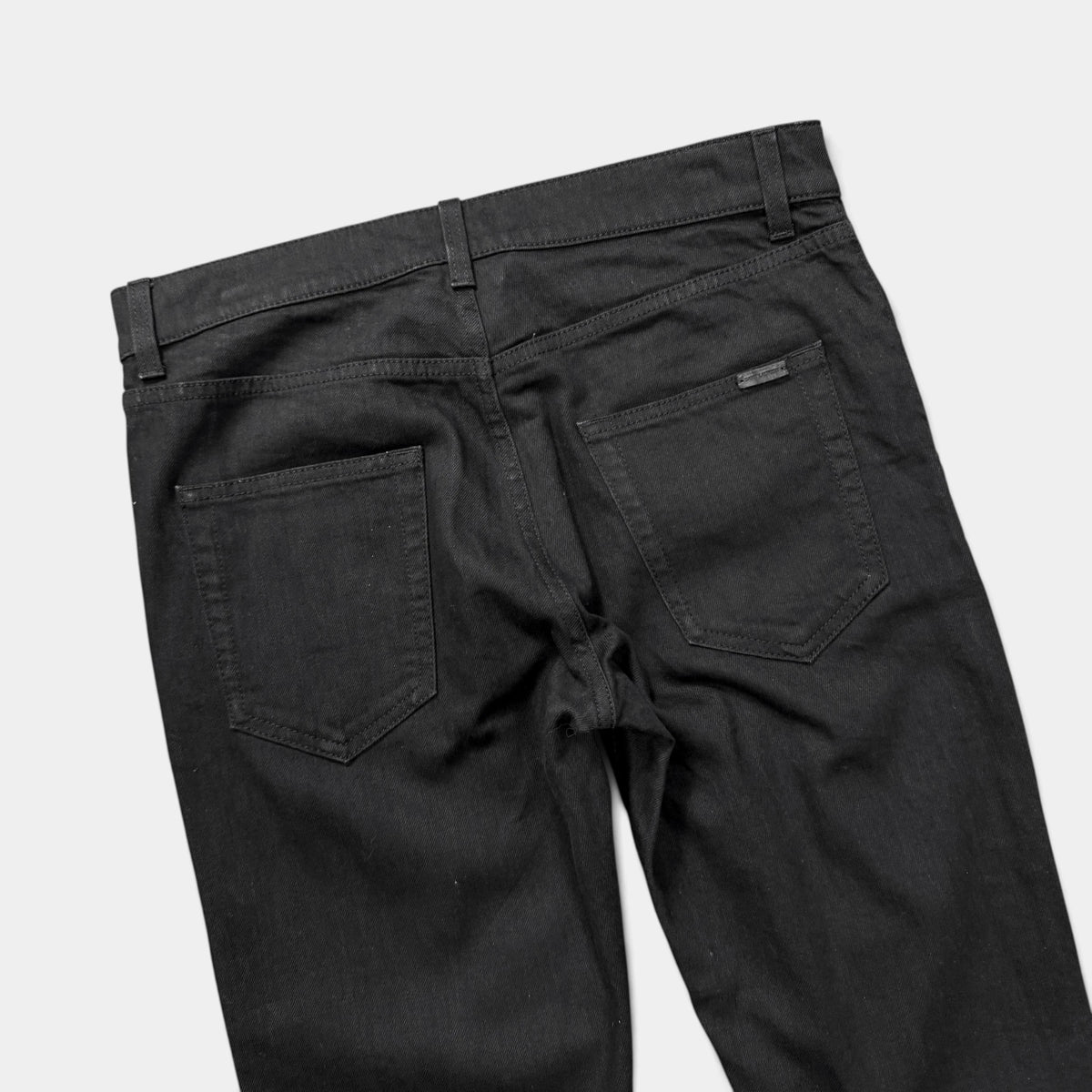Saint Laurent D02 2020 Skinny Black Denim Jeans