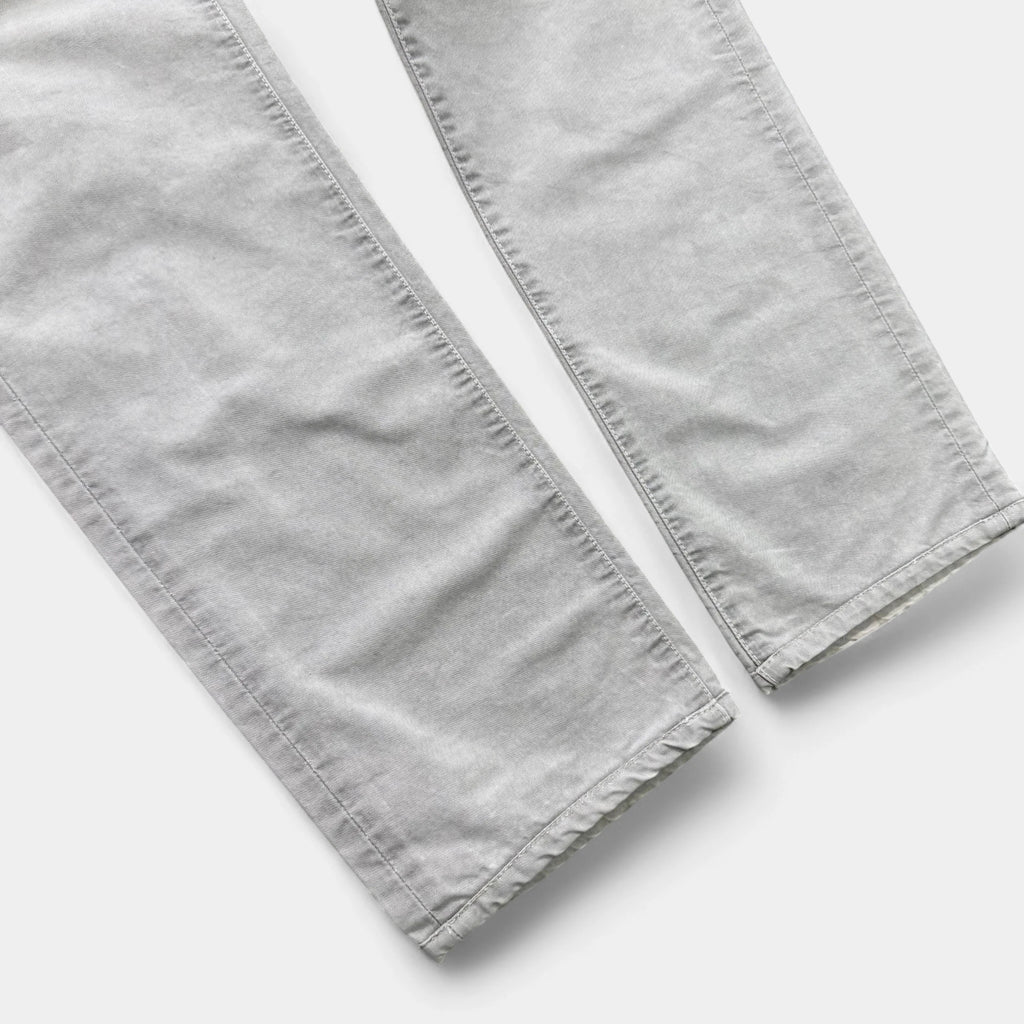 Dior Homme KVA Bleached Grey Straight Leg Trousers